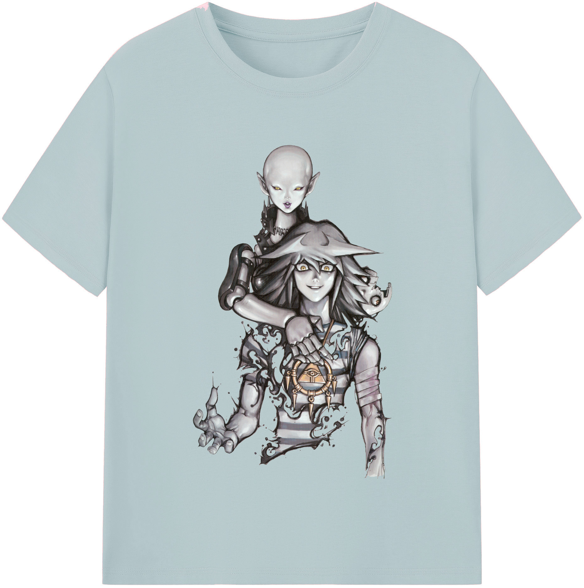 （画像用） 遊☆戯☆王 Yu-Gi-Oh! 綿100％半袖Tシャツ（フロントプリント）